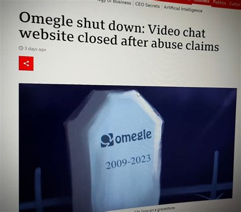 Omegle shut down: Video chat website closed after abuse claims